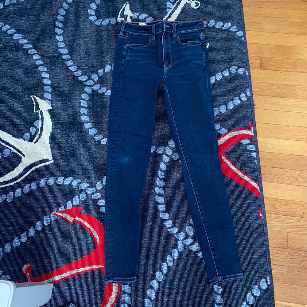 American Eagle jeans! Super high rise jeans